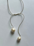 멀티 담수 랩 진주목걸이 Multi Neckalce : 씨유인블룸