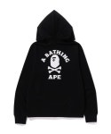 일본 베이프 에이프 크로스본 컬리지 후드 집업 APE CROSSBONE COLLEGE ZIP HOODIE : 바이셀재팬