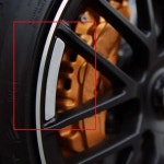 BRABUS 휠 아이브로우 스티커 트림, AMG 허브 메르세데스 벤츠 A, C, E, G 클래스용, 4 개 : 오션글로벌1
