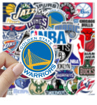 NBA팀스티커 아이패드 갤럭시탭 캐리어에 붙이는 방수리무버블스티커 32매 중형 : 스탈리쉬마켓