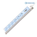 국산 누전차단 4000W 고용량 멀티 콘센트 애니탭 6구 1.5M 알루미늄 멀티탭 서버탭 : 동양전자산업 스토어