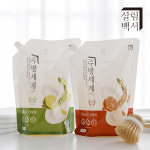 살림백서 천연유래98% 대용량 주방세제 리필 청귤향 1L, 3개 : 살림백서