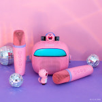 잔망루피 듀얼 마이크 블루투스 스피커 무선 마이크 노래방 : 티지오샵