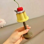 푸딩 체리 램프 무드등 조명 유니크 선물 거실 침실 아이방 인테리어 배터리 버전 : 메종 드 럭스