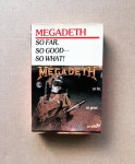 카세트테이프/ Megadeth(메가데스)/So far So Good…So What/소파소굿/92‘계몽사 : 엘피 마을