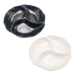 국산 그린메라민 매트 퓨전3절 접시 G-0516 업소용 나눔접시 3칸 그릇 g0516 : 온라인키친