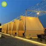 대형 피라미드 텐트 업소용 캠핑 감성 인디언 텐트 2x2m : 여우세계