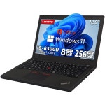 레노버 씽크패드 X260 X270 얇고 가벼운 모바일 PC 6세 코어-i5 내장 웹캠 Windows 11 메모리 8GB SSD 256GB Office 2019 12.5형 HDMI... 
