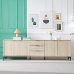 신혼부부 빔프로젝터거실장 3단 서랍형 낮은거실장 다용도 거실tv장식장2100 : 요즘가구