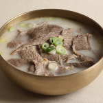 극소수 설렁탕 수제 사골 고기 포함 맛있는 진국 1인분 아이 진한 곰국 가마솥 : 극소수