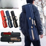 bying024 당구 큐 케이스 배낭 그립형 패브릭 플루트 가방 피리 악기 액세서리 폴 블루 75cm (2랩 접착제) : 바잉024