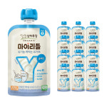상하목장 마이리틀 유기농 짜먹는 요거트 플레인 85g 12개 : 미광스토어