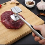 고기망치 스테인레스 해머 돈까스 더덕 스테이크 마늘 연화 햄머 식당 토르 고기 연육기 단일상품 : 호두G