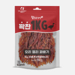 헬로도기 꽉찬 육포 대용량 오리우유껌, 1kg, 1개 : 바른펫