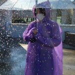 성인용 우비 레인코트 퍼플 남성 우의 고급 : 아이템 16번지