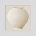 인테리어 액자 다복 달항아리 그림_마일드 [Mild], 기획) 올리브골드 [철재프레임], 500X500mm : 메리도슨트