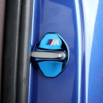 자동차 스타일링 문짝 잠금 커버 스테인레스 스틸, 래치 트림 스티커, BMW 시리즈 3 G20 2 G42 iX-xDrive50 I20, 4 개 : 비상mall