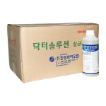 닥터솔루션 뿌리는 살균소독제 코로나소독제 살균소독수 1L, 15개 : 토마스팜