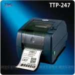 [티에스씨]TSC TTP-247 바코드 프린터 리본 먹지 감열지 아트지 스티커 : 바코드 제작소