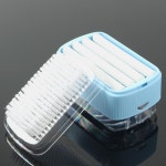 풍성한 거품 세탁솔 거품롤러 일체형 비누케이스 (블루) : 수SSD95