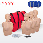 4Pack 여성형 심폐소생술 마네킹 (PP-AFM-400M) / CPR애니 프레스탄 : 주식회사 명문의료기