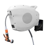 벽걸이 호스릴 정리대 워터릴 고압 물드럼 릴 형 자동 호스 보관함 물 드럼 세차 물총 노즐 : 립코드배송대행