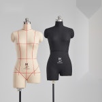 가봉마네킹 여자마네킹 상반신 바디 재단 의류 의상 여성 디자인 모델 : 한중나름직구