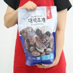 더꽃게 제철 모듬 조개구이 2kg 3kg 키조개 가리비 찜 탕 캠핑조개 세트 : 더꽃게