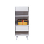 원룸 폭좁은수납장 3단서랍 공간박스 미니수납장 다용도 팬트리선반400 : 요즘가구