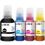 호환 캐논리필잉크 GI-990 세트 4색 G1910 G3910 G4900 G4910 : 더펜시아