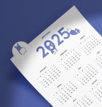 2025 포스터 달력 (A2) | 캘린더 | 무료배송 : 브릿센트