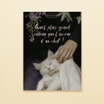 [몽쁘띠샤] 고양이 엽서 - 인생의 가장 큰 선물 le plus beau cadeau : 몽쁘띠샤