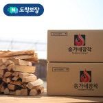 송가네장작 잘타는 참나무 장작 완벽건조 캠핑장작 10kg : 송가네 STORE