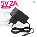 5V 2A 어댑터 벽걸이형 전원선일체 DC 해외 인증용 전원 파워 2.0A 5V2A : 주식회사 명호전자