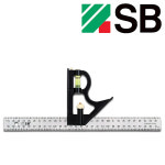 에스비 SB 300mm 콤비네이션 스퀘어 이동 직각자 각도자 CNS-300 : 우리공구