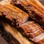 장작 바베큐 훈제삼겹살 참나무 훈연 캠핑 삼겹살 고기 차박 350g 해썹 : 쇼핑1스푼