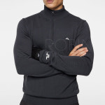 제이린드버그 키안 메리노 울 반집업 니트 반집업 네이비 : 주식회사 로빈인터내셔널