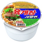 농심 육개장 사발면 86g X 24개 : 피에이디