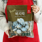제철 활 바지락 1kg 국산 수입 해감 참 문어바지락 술찜 칼국수 고창 자숙 : 더꽃게