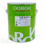 셀링프리 슈퍼에나멜 적갈색 4L 철재용 유성페인트 선박 도료 광택 대문 : 셀링프리스토어