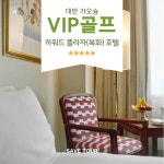  ️ 대만 가오슝 VIP 3박 4일 골프 패키지 : 세이브투어- 황수진차장