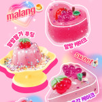 말랑이 만들기 시크릿아트 리얼 미니어쳐 디저트카페 메이커 장난감 여자아이 초등학생선물 : 러브베비