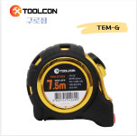 툴콘 고무피복 이지락 줄자 TEM-G5525 TEM-G7525 : 신콘 구로점