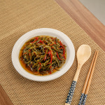 슬라이스 고추지 업소용 대용량 고추채 식당 급식 간장 장아찌 절임 밑반찬 채썬 고추 반찬 밑반찬 매콤 새콤 김밥 : 라온