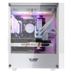 [darkFlash] DK200 RGB ADVANCED 강화유리 (화이트) : 이아이인포메이션