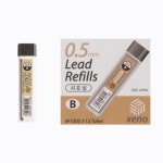 xeno 제노 제도 샤프심 B 0.5mm 12개입 : 오피스문방구