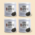 [하나맛김] 일품 무조미곱창김 캔김 30g x 4캔 : 삼해진미