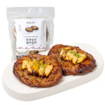 육즙 가득 건강 가득 수제떡갈비 완도보이 전복담은 찰떡갈비 1팩(6장) : 완도보이