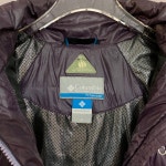 M 컬럼비아 여성 구스다운 거위털 티타늄 옴니쉴드 발열 경량 패딩 : 썬트리빈티지