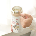 장이 자개 연꽃 큰 보-들잔 600ml : 장이 jangi